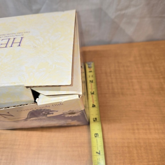 Hen Crystal Candy Dish Clear Chicken 5" Transparent No Damage with Box Farm - Picture 7 of 9